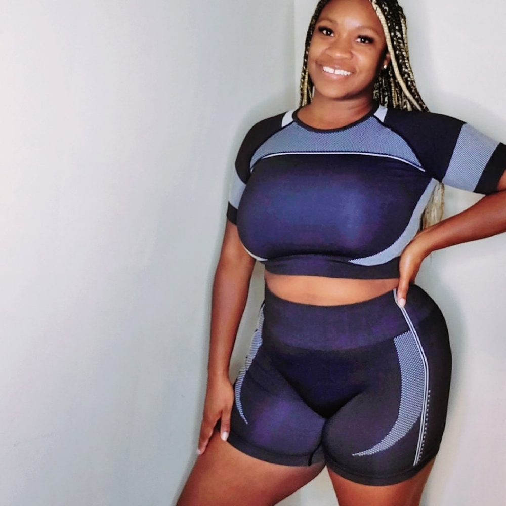 Seamless Biker Short Set